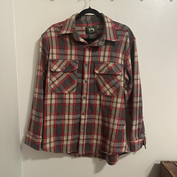 Stillwater Supply Jacket Mens‎ L Plaid Outdoor Hunting Y2K Fisherman Shacket 90s - Picture 2 of 6